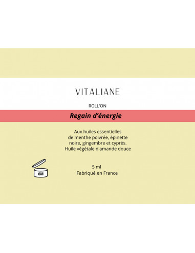 Regain d’énergie – Roll-on tonus & vitalité naturelle | Vitaliane