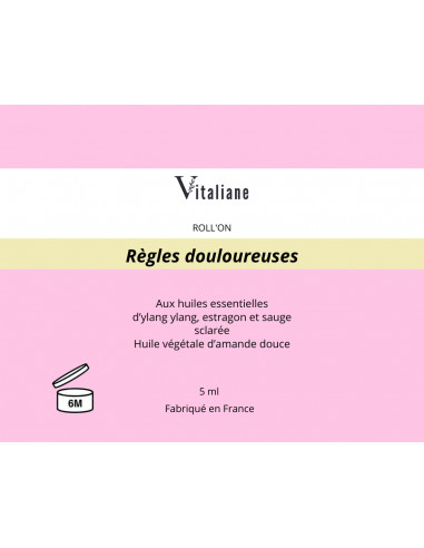 Règles douloureuses – Roll-on naturel apaisant | Vitaliane
