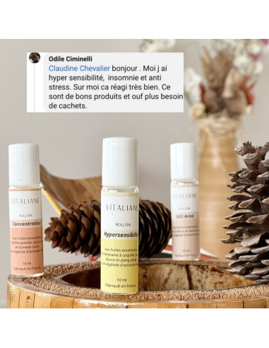 Aceites esenciales: hipersensibilidad Roll'on