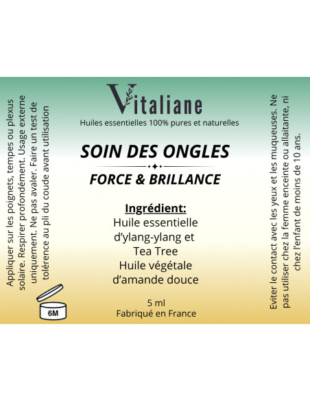 Roll-On Soin des Ongles – Force & Brillance | Vitaliane