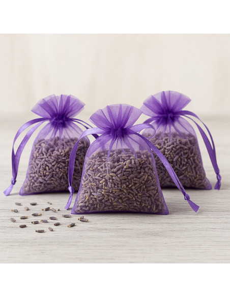 Sachets de Lavande Naturelle – Lot de 3 | Placard, Maison & Voiture