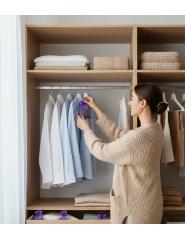 Sachets de Lavande Naturelle – Lot de 3 | Placard, Maison & Voiture