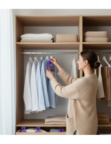 Sachets de Lavande Naturelle – Lot de 3 | Placard, Maison & Voiture