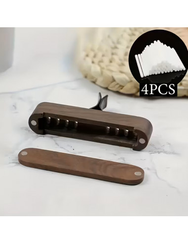 Diffuseur Parfum Voiture en Bois Naturel