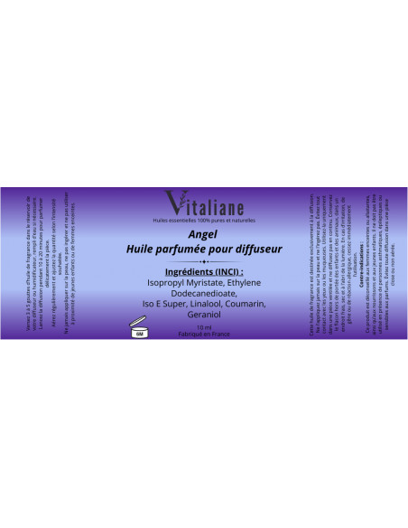 Huile parfumée Angel – Diffuseur d’ambiance | Vitaliane