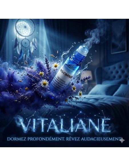 Insomnie – Roll-on nuit paisible aux huiles essentielles | Vitaliane