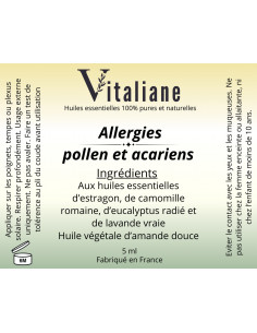 Roll-on Allergie Pollen & Acariens – Confort respiratoire | Vitaliane 2