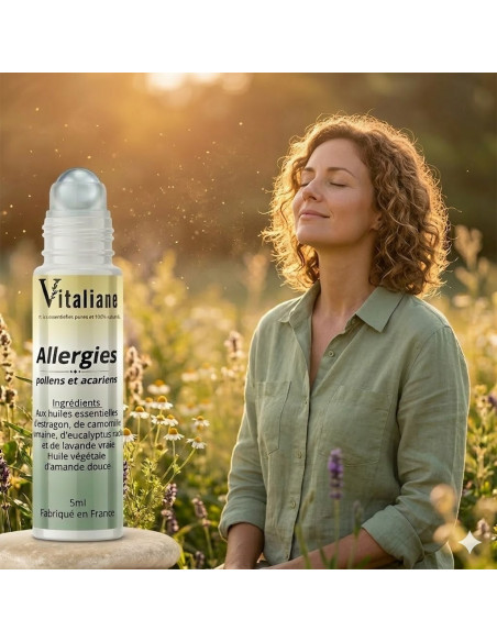 Roll-on Allergie Pollen & Acariens – Confort respiratoire | Vitaliane