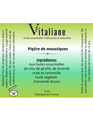 Aceites esenciales: Roll'on Anti-mosquito 5ml