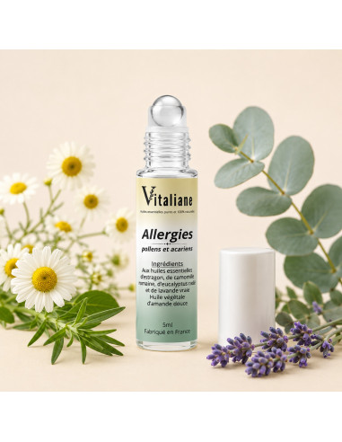 Roll-on Allergie Pollen & Acariens – Confort respiratoire | Vitaliane