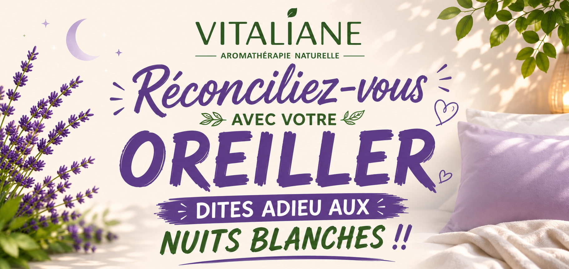 Réconciliez-vous avec votre oreiller , dites adieu aux nuits blanches !! 